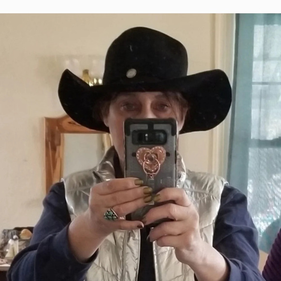 American Eagle black Conch hat - Picture 9 of 11